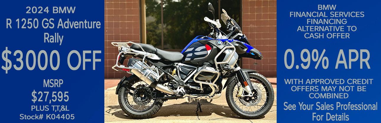 Home | BMW Motorcycles Dallas